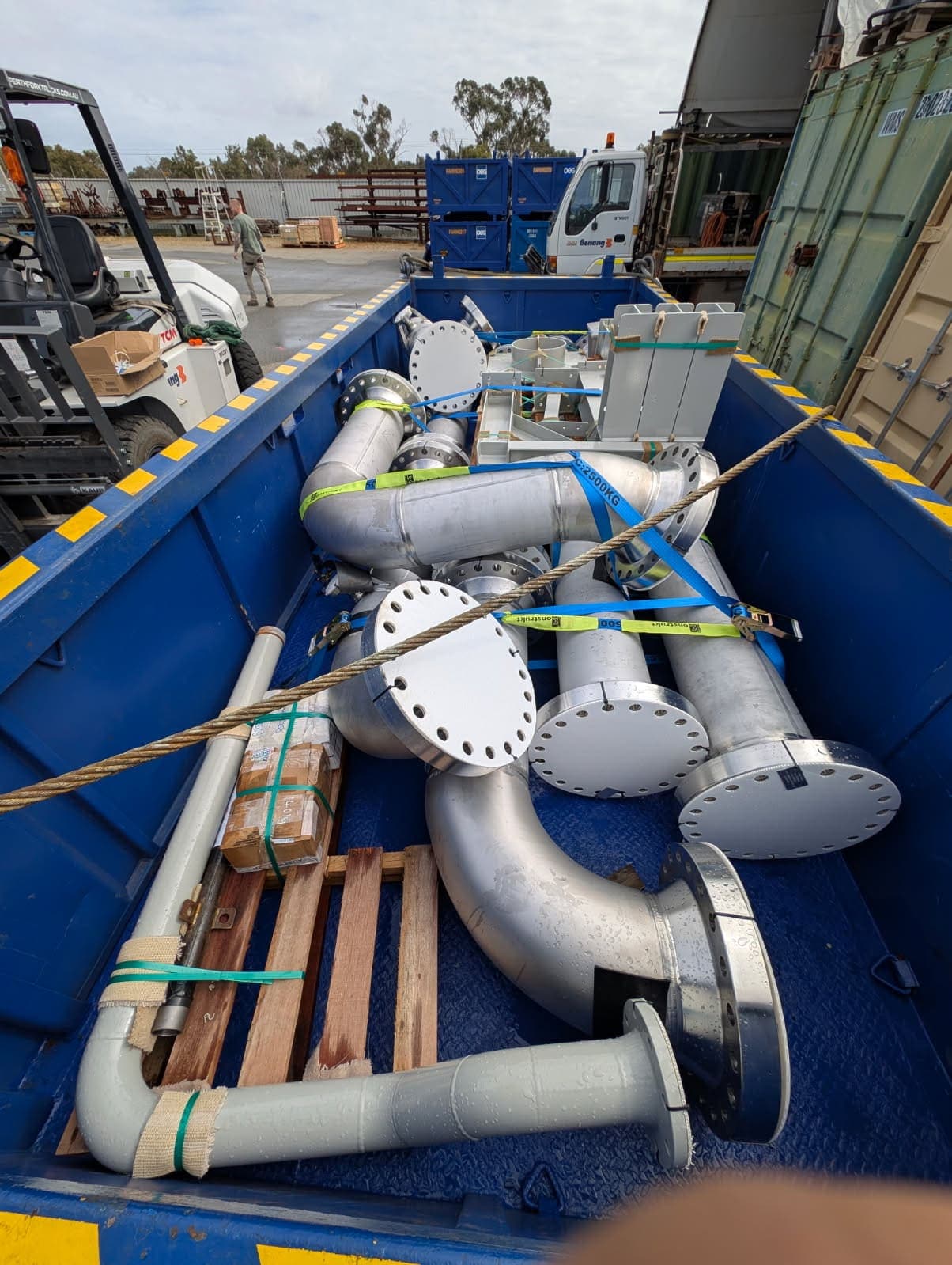 Final duplex piping package secured for delivery to Vermilion Energy