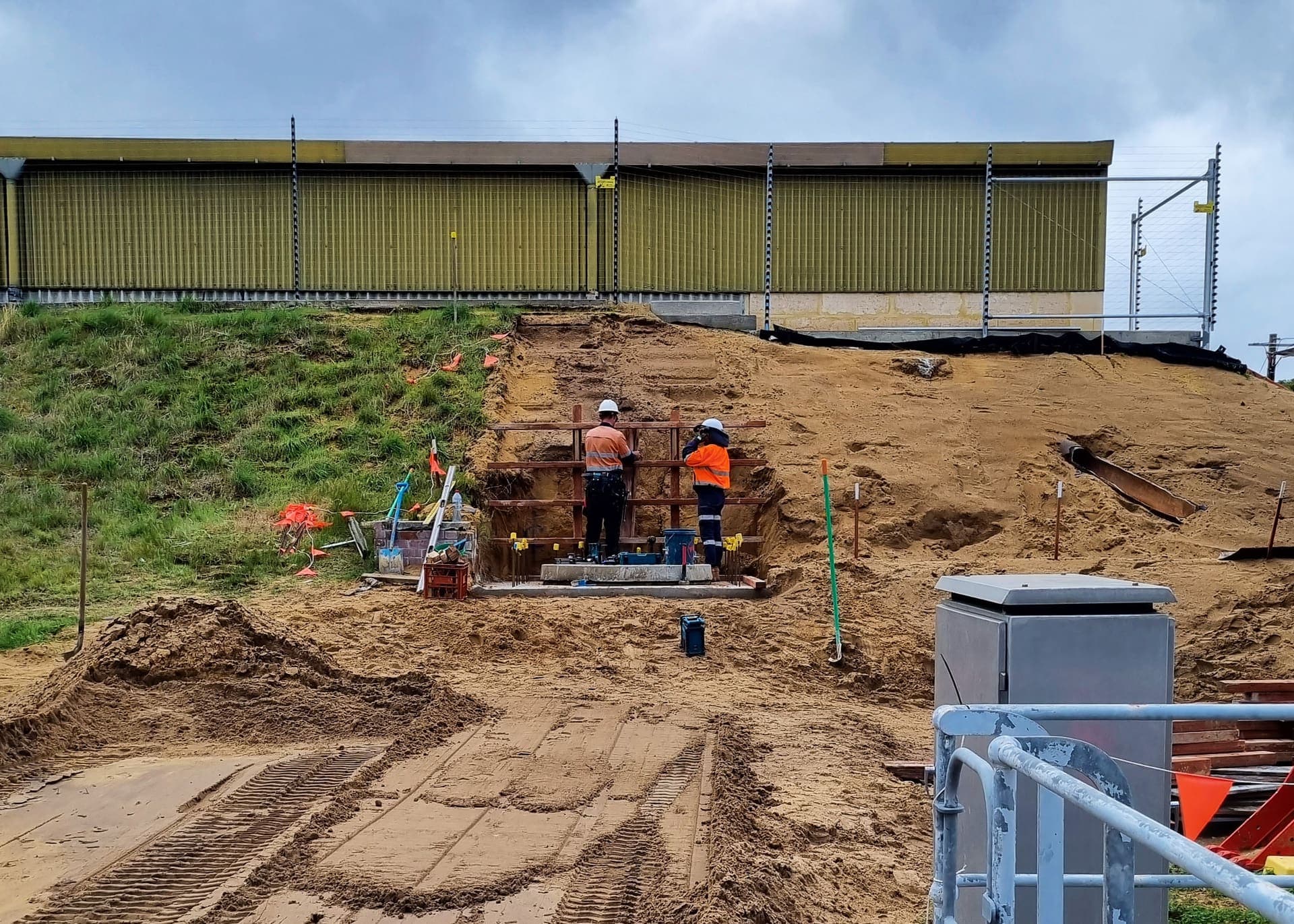Redundant pipeline sections staged for decommissioning